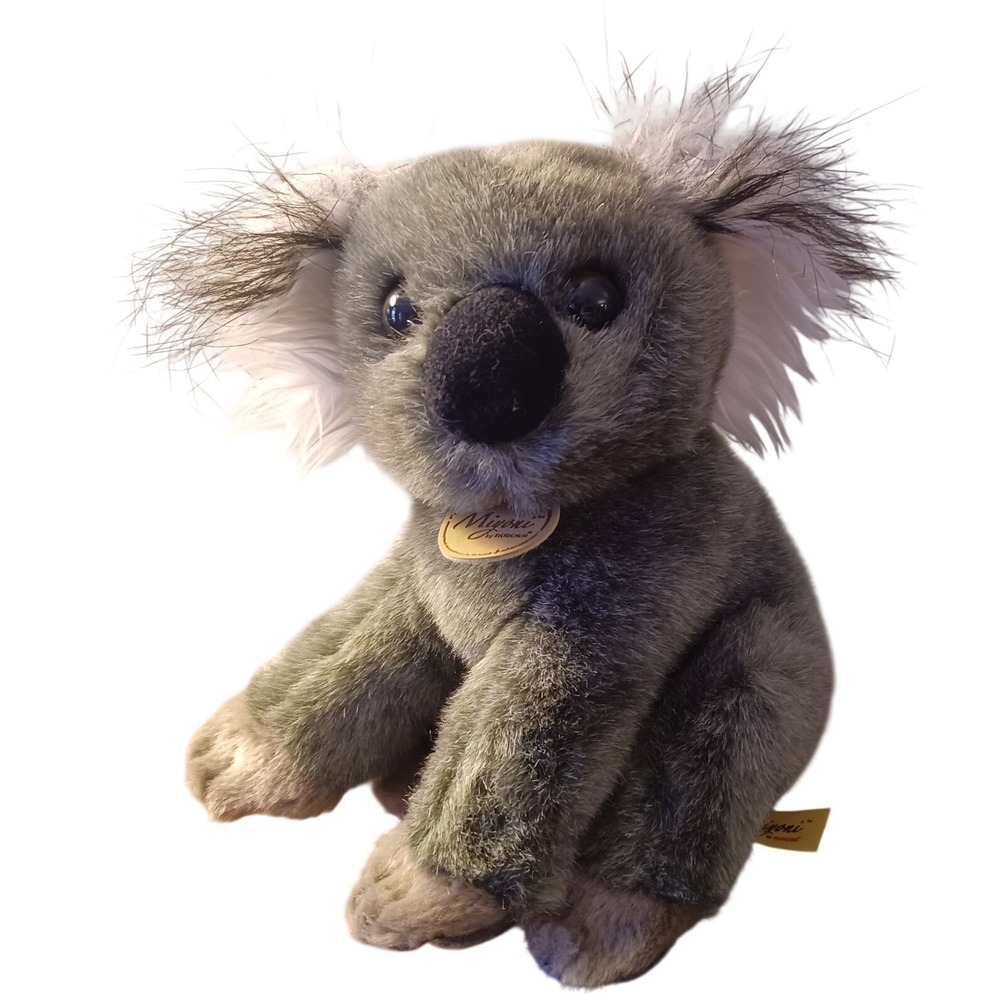 Aurora Miyoni Koala Plush Stuffed Animal Grey Realistic 140051‎